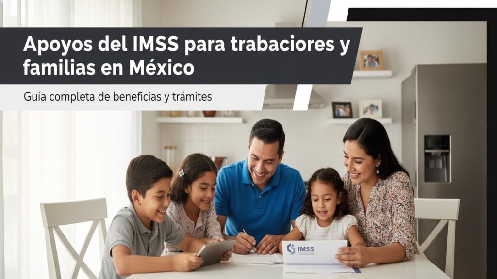 Apoyos del IMSS para trabajadores y familias en México