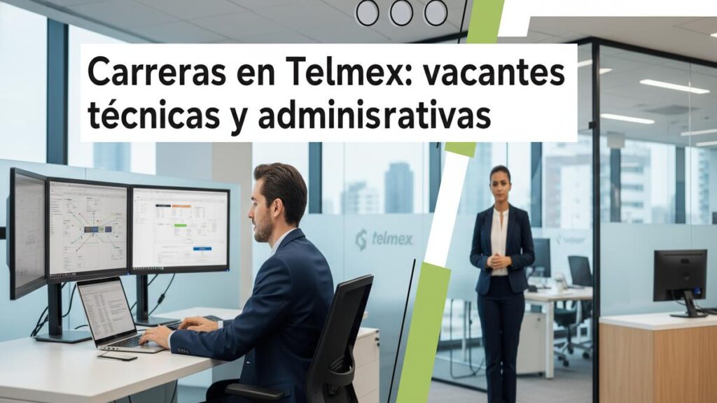 Carreras en Telmex: vacantes técnicas y administrativas