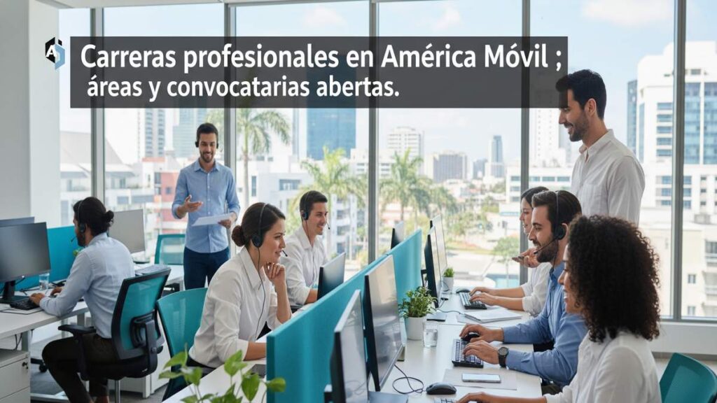 Carreras profesionales en América Móvil: áreas y convocatorias abiertas