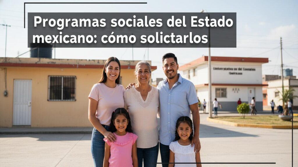 Programas sociales del Estado mexicano: cómo solicitarlos