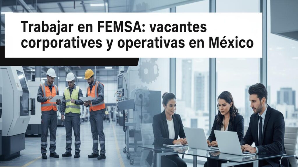 Trabajar en FEMSA: vacantes corporativas y operativas en México